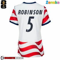 Ženske Nogometnih dresov Združene države Antonee Robinson #5 Domači SP 2026 Kratki rokavi